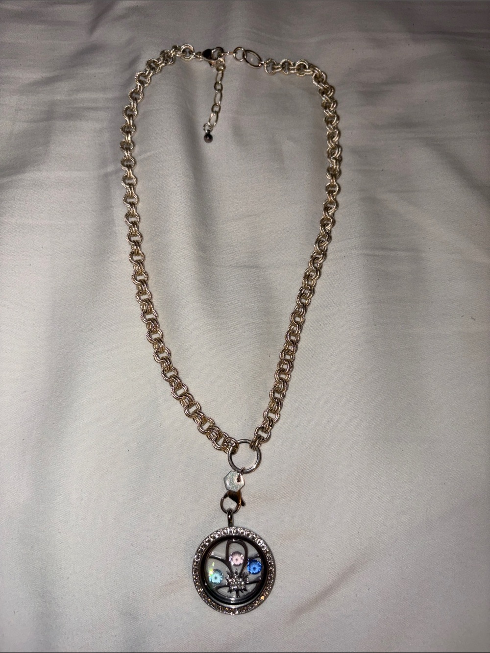 Floating Charm Pendant Necklace - Women Jewelry
